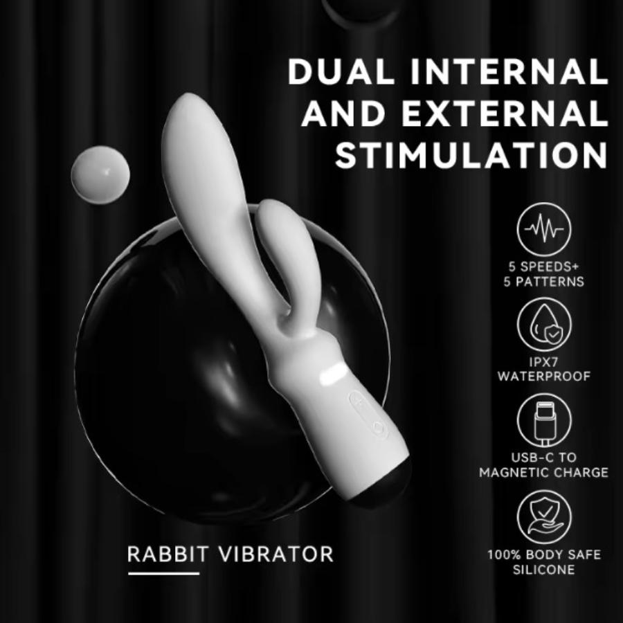 Vibrador Monochromatic Rabbit